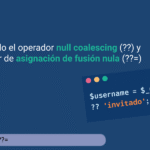 Operadores de fusión en PHP